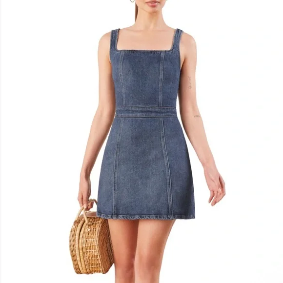 Reformation Parker Denim Dress - Picture 7 of 8